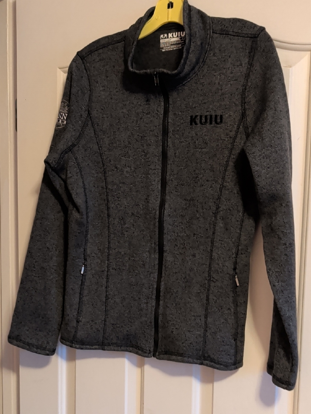 KUIU Women's Charcoal Gray Full-Zip Utility Jacket